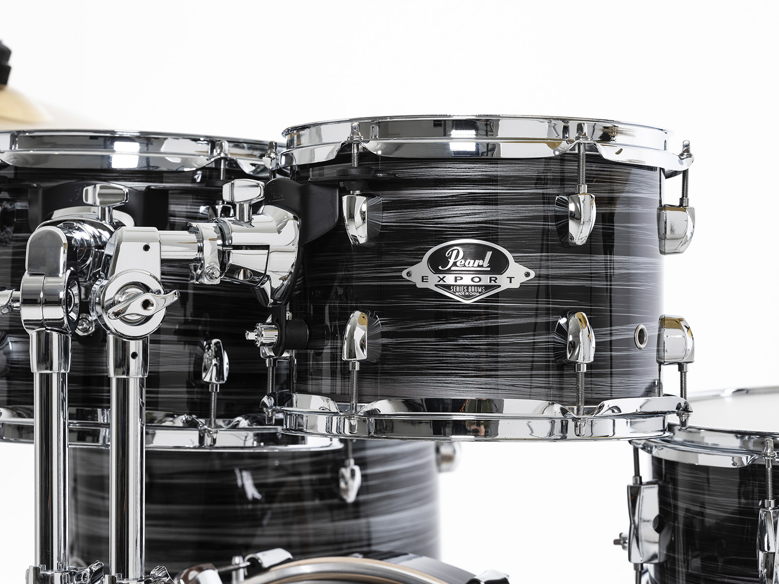 Pearl Export Fusion 20 - Graphite Silver Twist - Akustik Schlagzeug Fusion - Variation 9