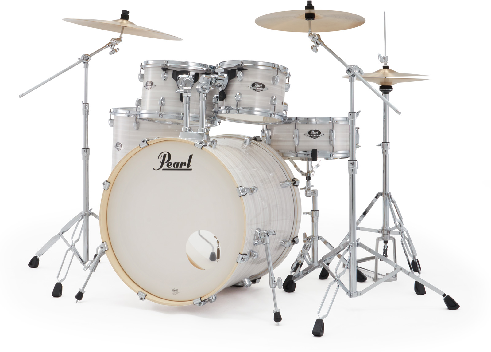 Pearl Export Standard 22'' - 5 FÛts - Slipstream White - Standard Akustik Schlagzeug - Variation 1