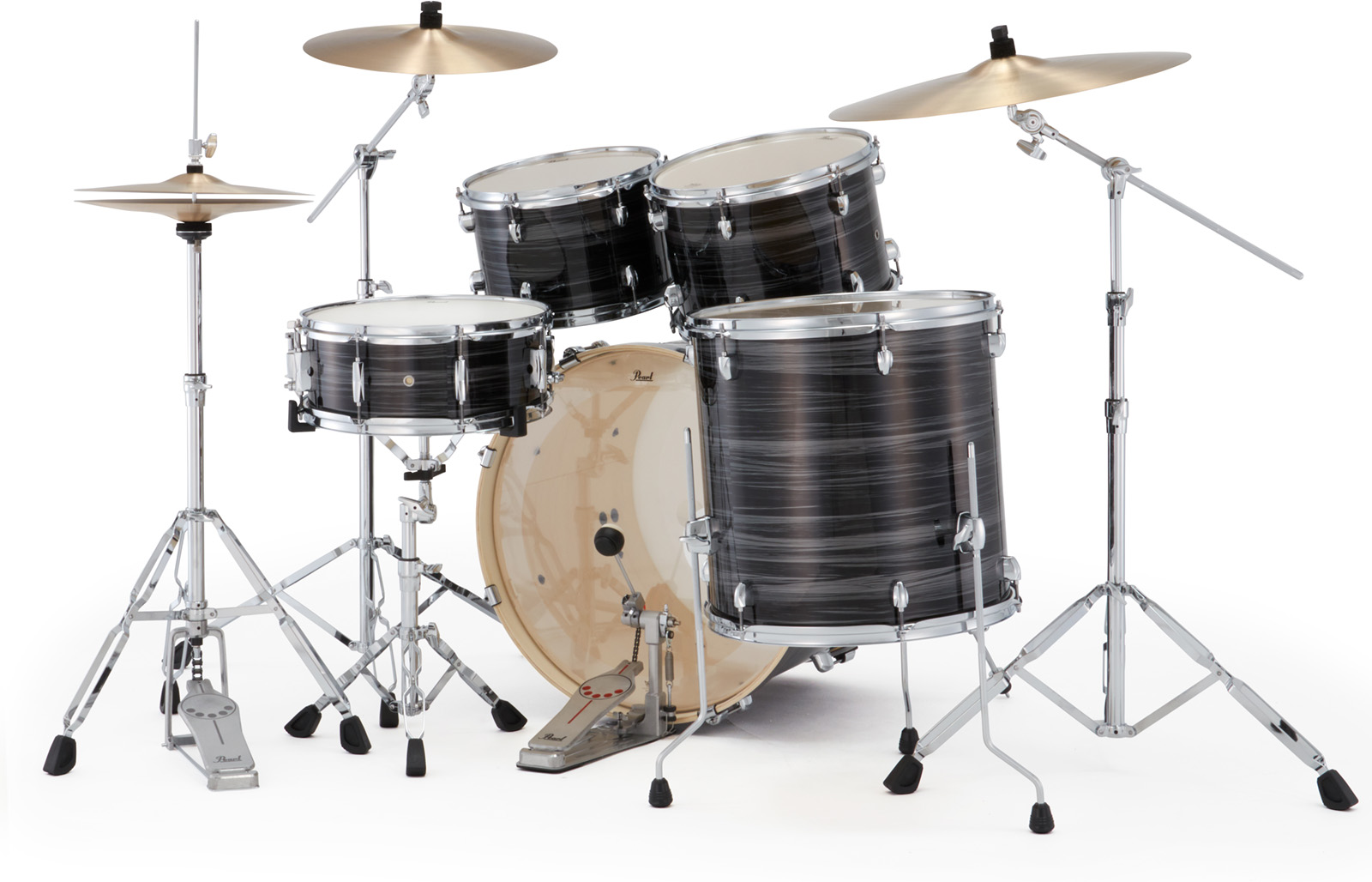 Pearl Export Standard 22'' - 5 FÛts - Graphite Silver Twist - Standard Akustik Schlagzeug - Variation 4