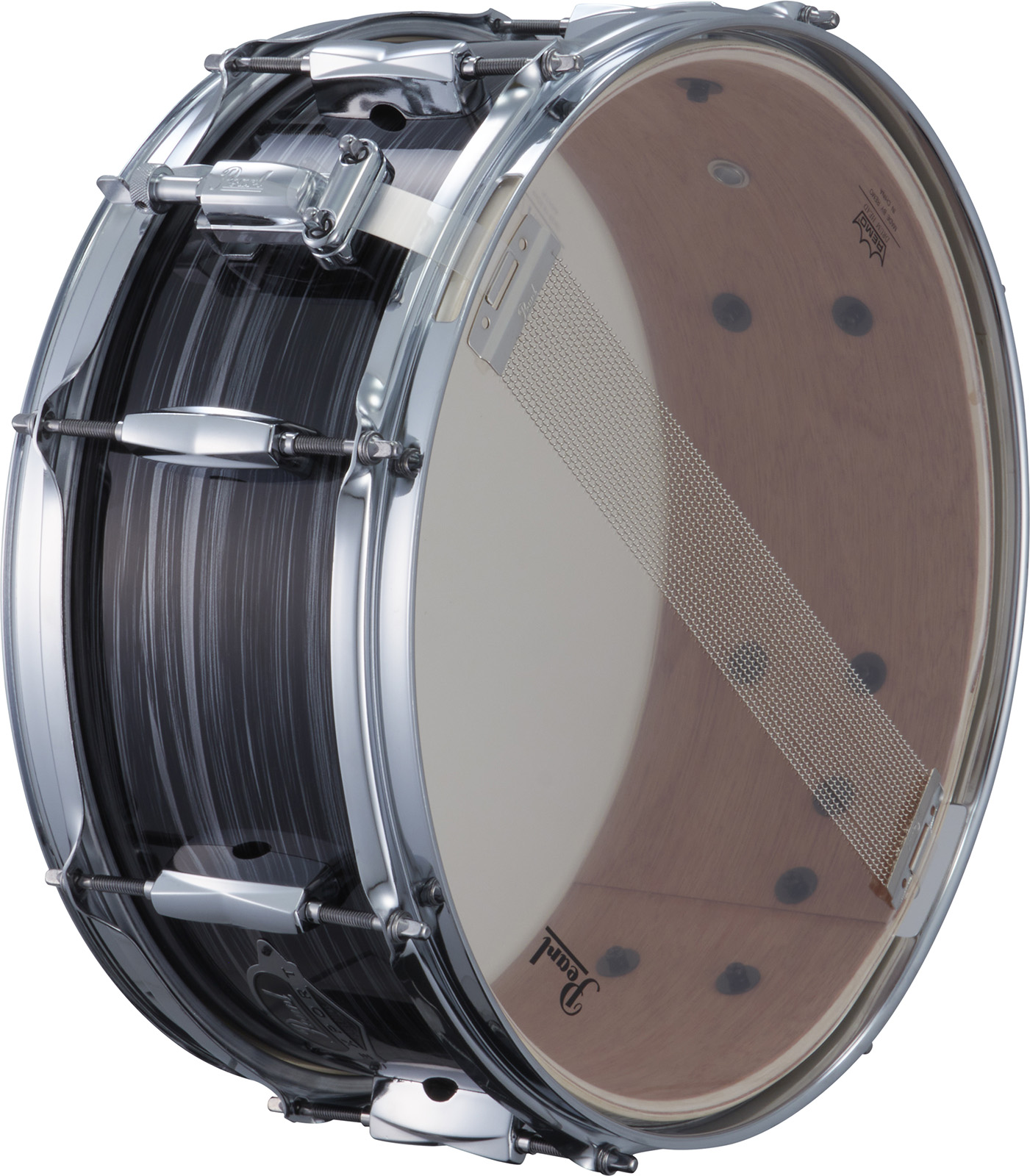 Pearl Export 14x5.5 Graphite Silver Twist - Graphite Silver Twist - Snaredrums - Variation 1