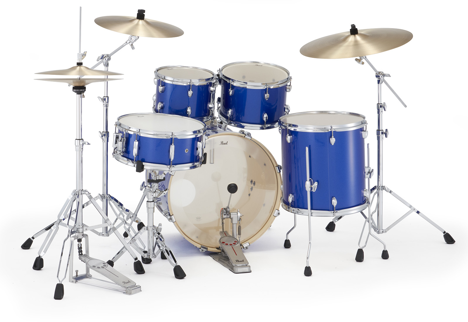 Pearl Exx705nbrc-863 Export Fusion 20 - Midnight Blue - Akustik Schlagzeug Fusion - Variation 1