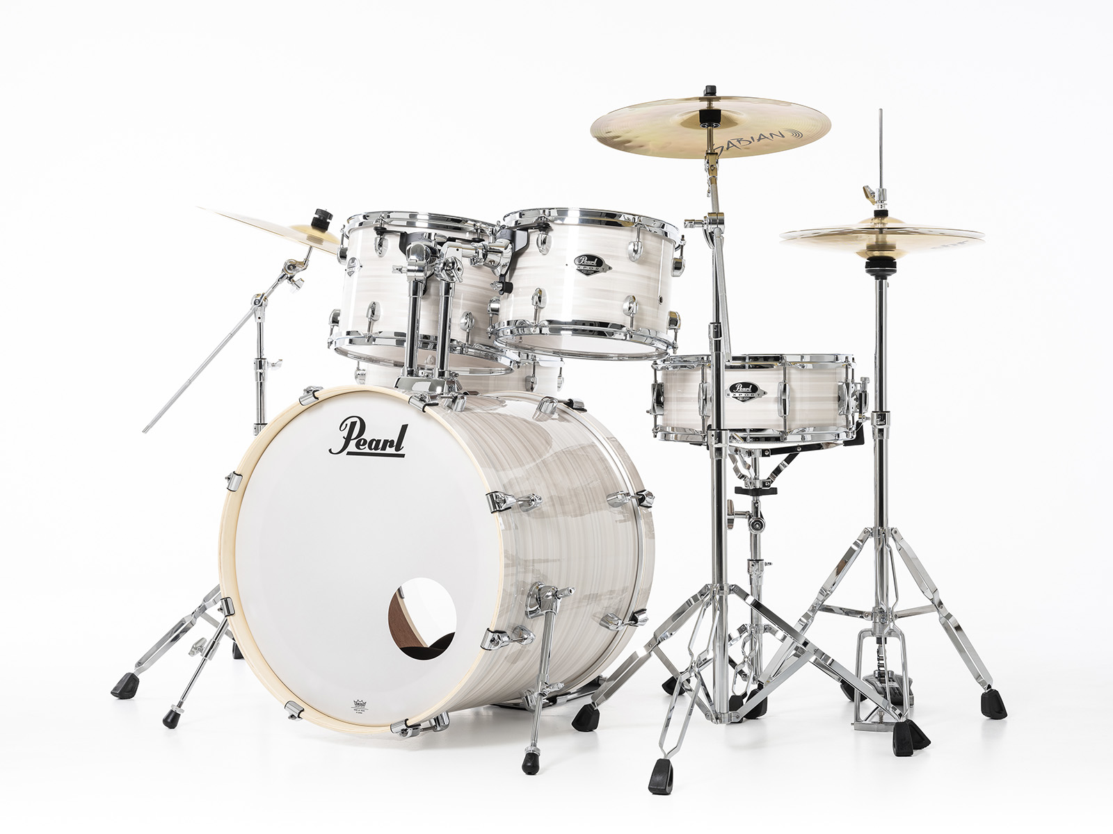 Pearl Exx725brc-777 Export Standard - Slipstream White - Standard Akustik Schlagzeug - Variation 1
