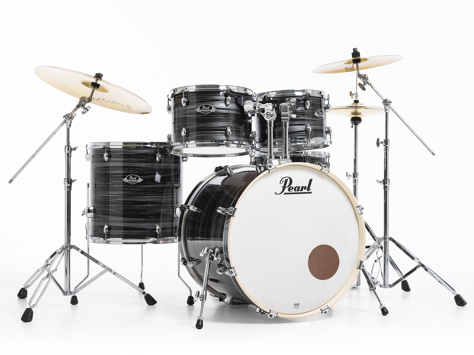 Pearl Exx725brc-778 Export Standard - Graphite Silver Twist - Standard Akustik Schlagzeug - Variation 2