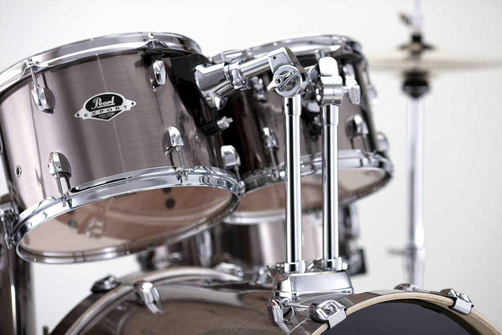 Pearl Exx725c21 Export Standard 22 - 5 FÛts - Smokey Chrome - Standard Akustik Schlagzeug - Variation 2