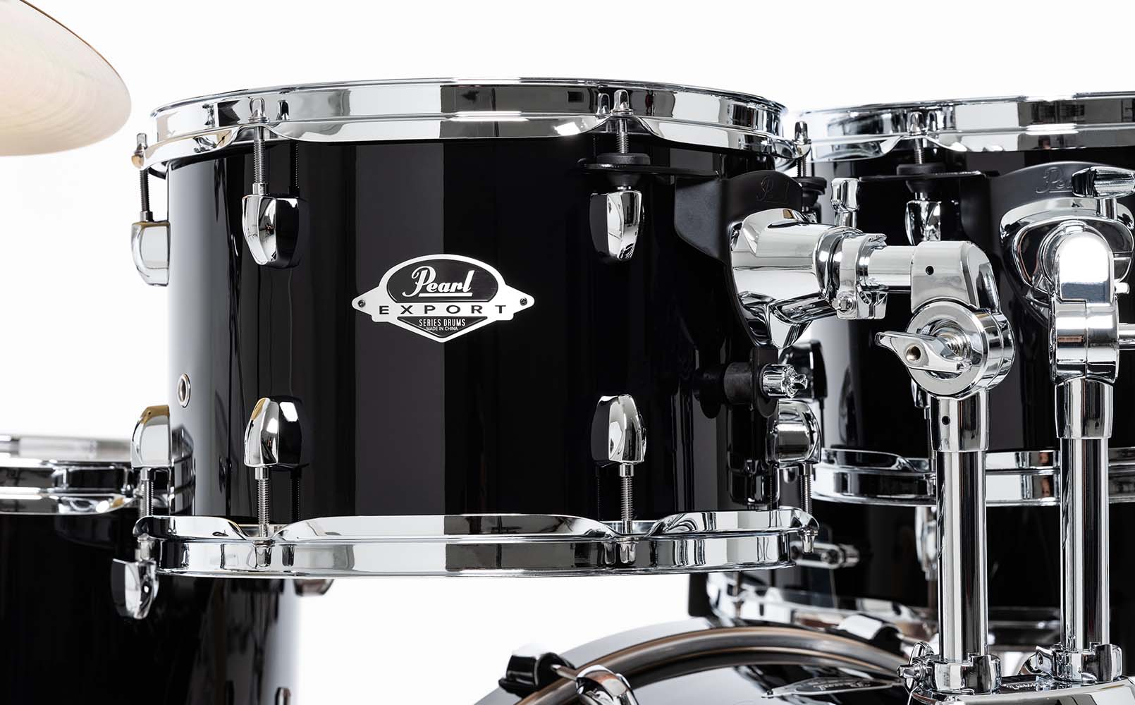 Pearl Exx725snbrc-31 Export Rock 22 - Jet Black - Akustik Schlagzeug Rock - Variation 3