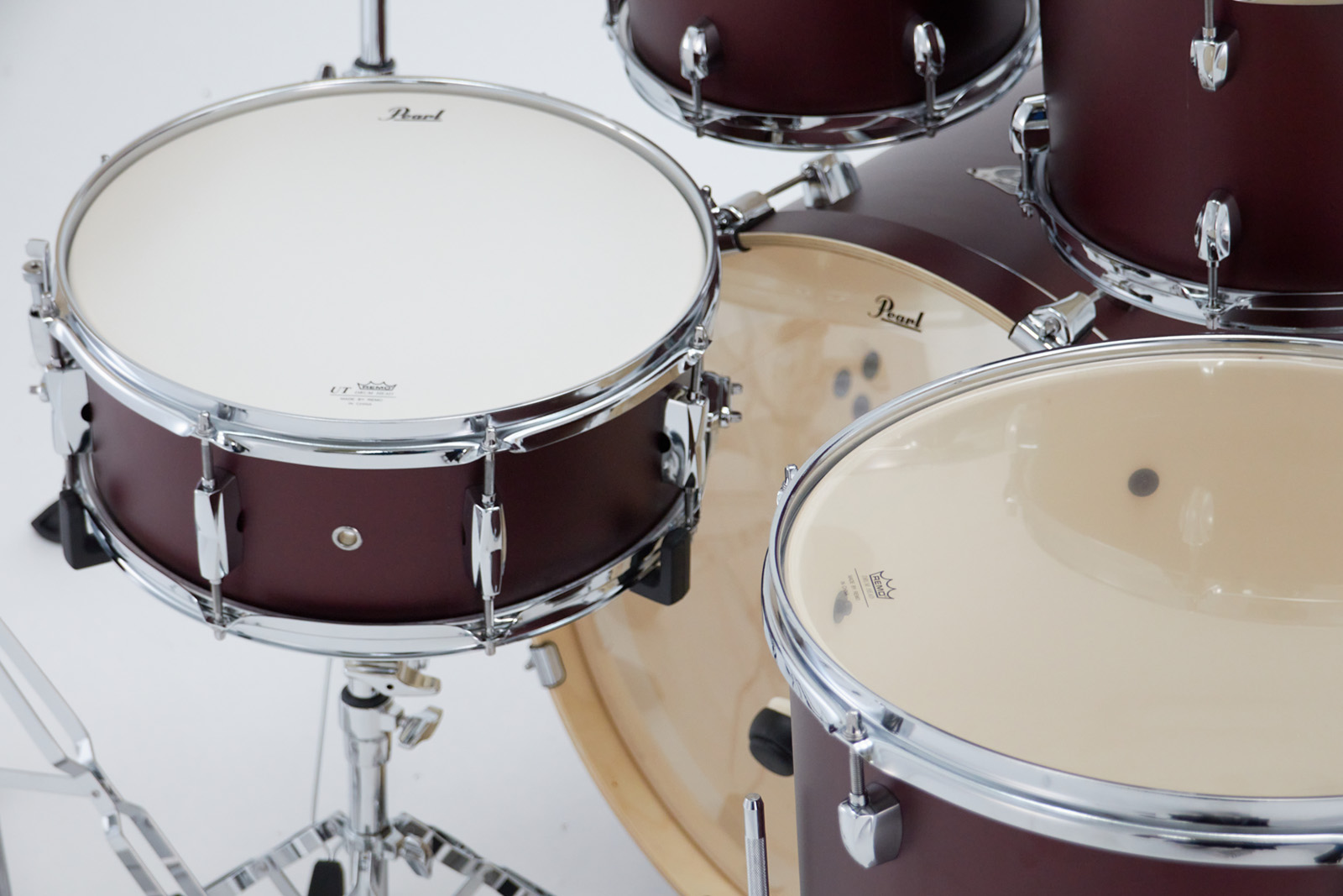 Pearl Export Rock 22'' - 5 FÛts - Satin Scarlet - Akustik Schlagzeug Fusion - Variation 2