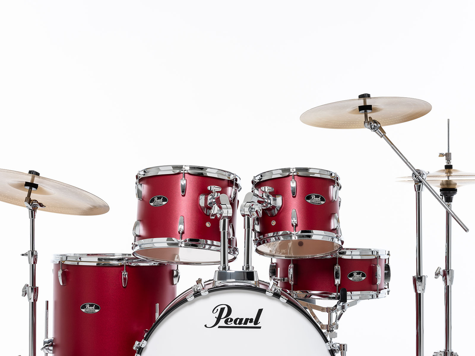 Pearl Roadshow Fusion 20 + Pack Solar Sabian Matte Red - Akustik Schlagzeug Fusion - Variation 4
