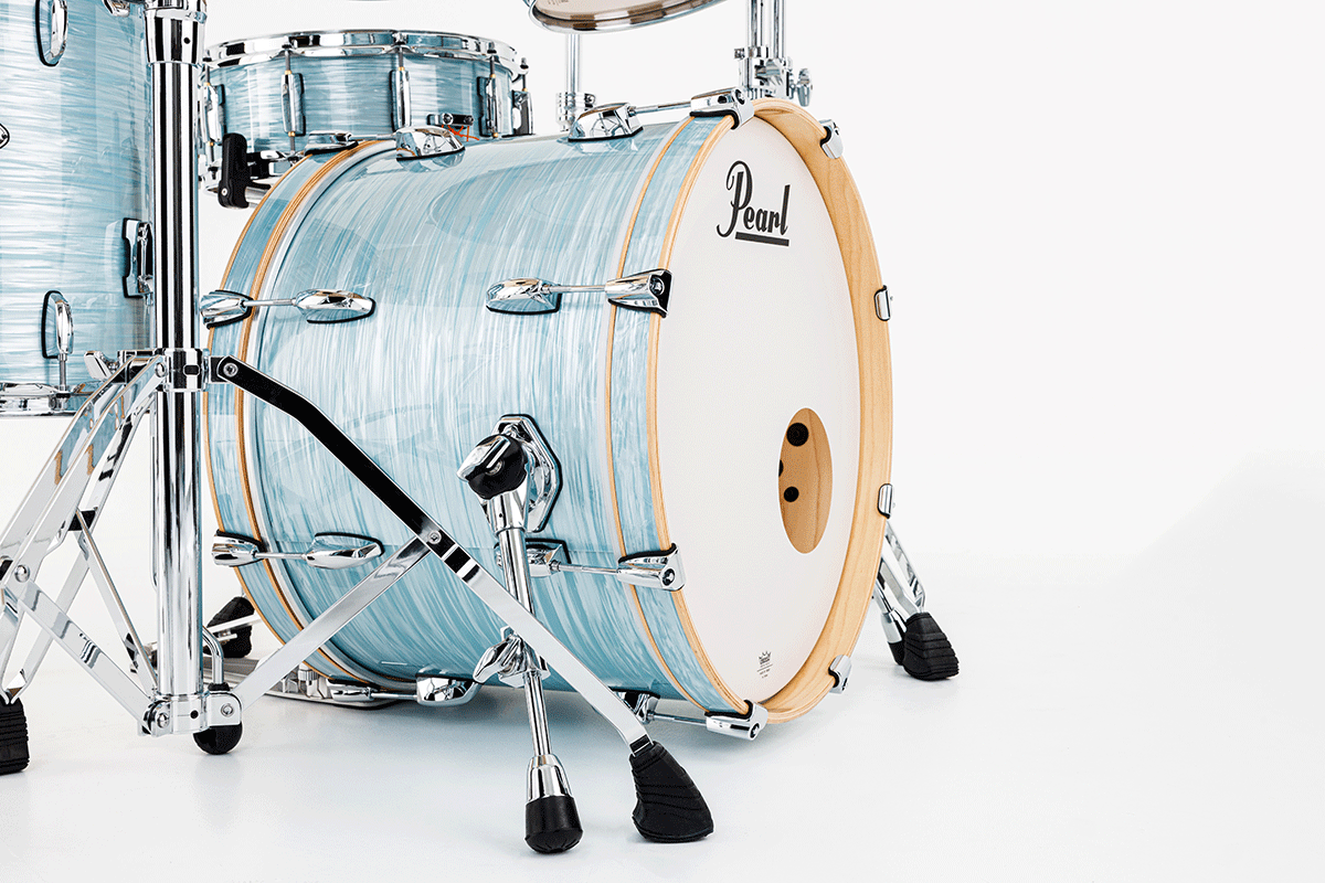 Pearl Pmx904xpc-414 Fusion 20 Pouces - 4 FÛts - Ice Blue Oyster - Akustik Schlagzeug Fusion - Variation 2