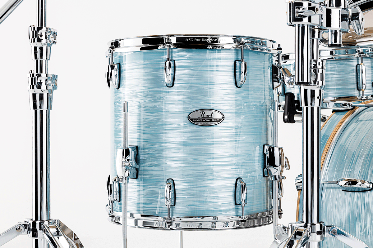 Pearl Pmx904xpc-414 Fusion 20 Pouces - 4 FÛts - Ice Blue Oyster - Akustik Schlagzeug Fusion - Variation 5
