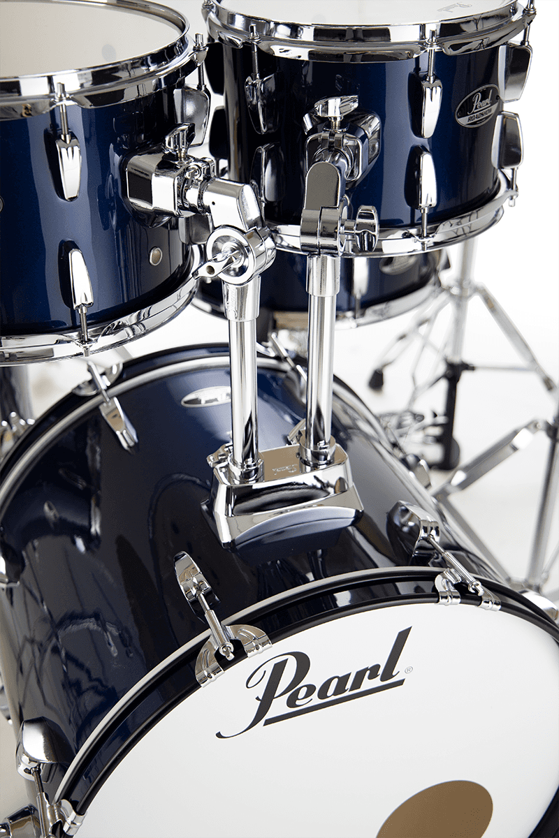 Pearl Roadshow Fusion 20 + B-50 + Ride 20 - 5 FÛts - Royal Blue Metallic - Akustik Schlagzeug Fusion - Variation 5