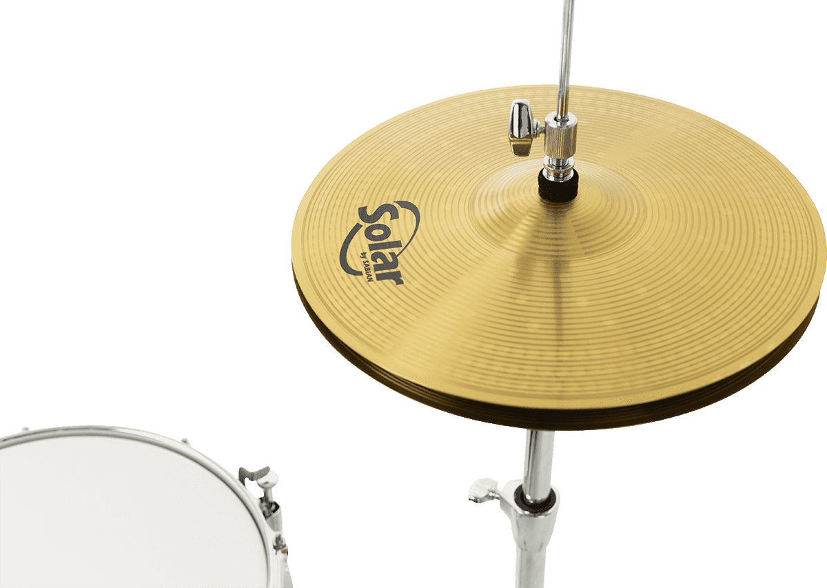 Pearl Roadshow Junior 18 Rss585cc-31 + Pack Sabian Solar - 5 FÛts - Jet Black - Jazz Akustik Schlagzeug - Variation 3