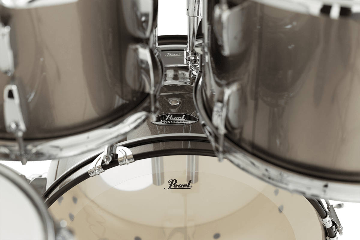 Pearl Roadshow Plus Junior 18'' + Pack Sabian Solar 3 Cy - 5 FÛts - Bronze Metallic - Junior Akustik Schlagzeug - Variation 2