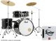 Roadshow Plus Rock 22'' + Pack Sabian Solar 3 Cymbales - 5 kessel - jet black