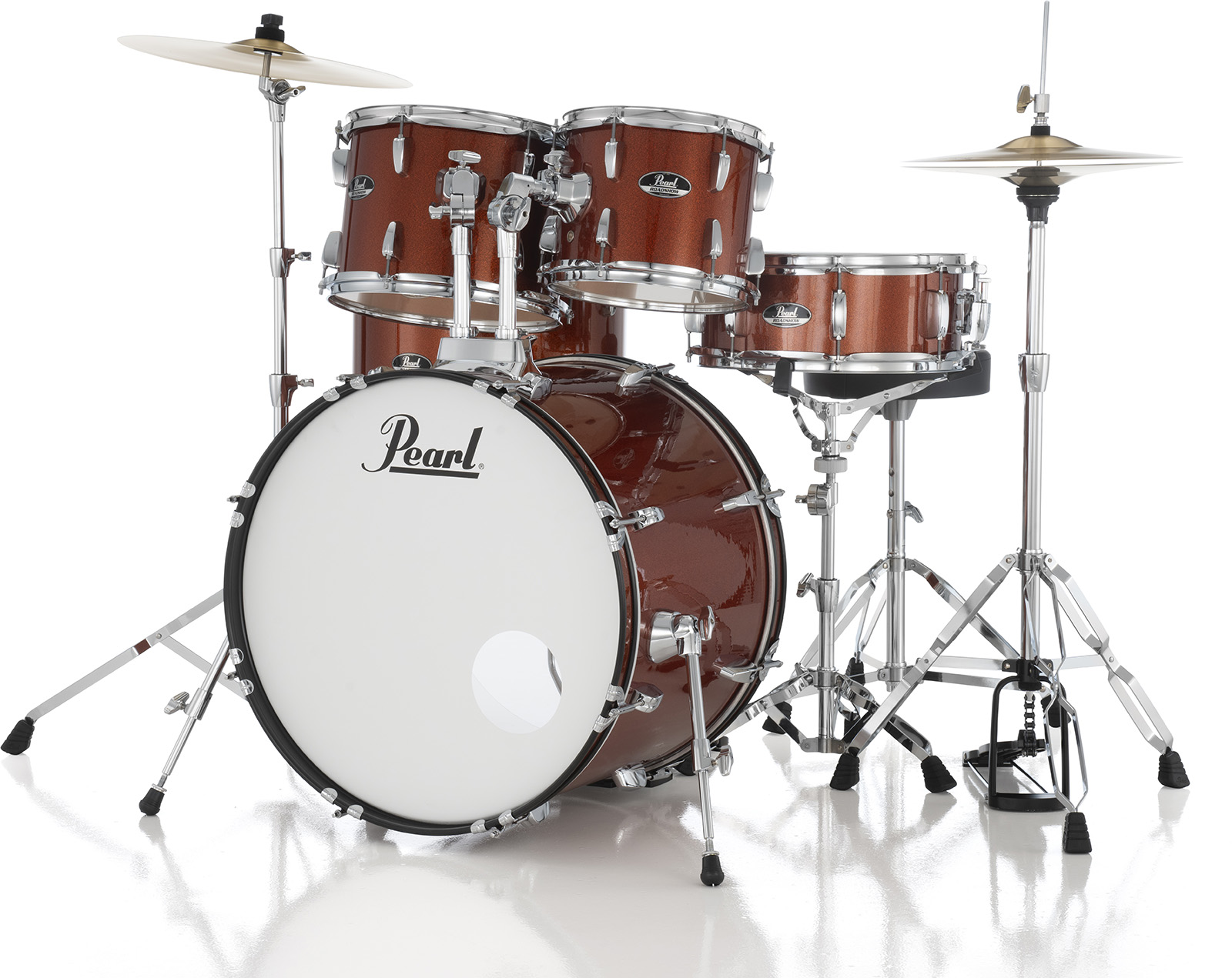 Pearl Roadshow Rock 22'' - 5 FÛts - Burnt Orange Sparkle - Akustik Schlagzeug Rock - Variation 5