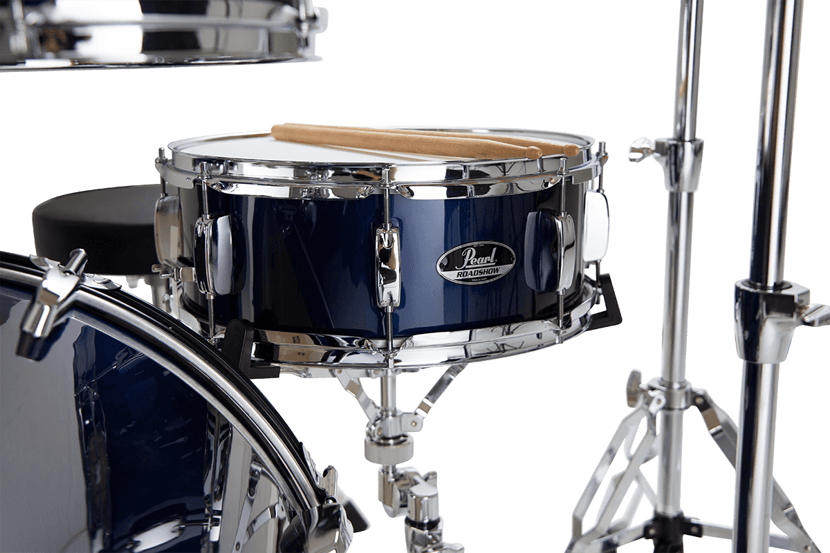 Pearl Roadshow Rock + B-50 + Pack Sabian Solar - Royal Blue Metallic - Akustik Schlagzeug Rock - Variation 2