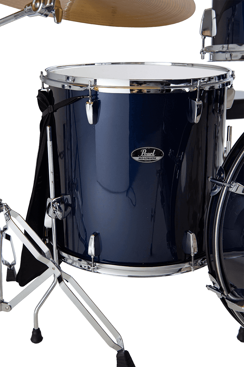 Pearl Roadshow Rock + B-50 + Pack Sabian Solar - Royal Blue Metallic - Akustik Schlagzeug Rock - Variation 4
