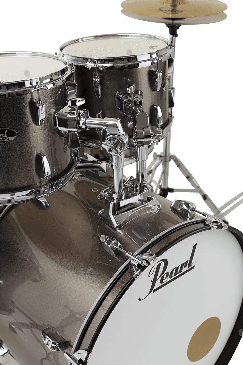 Pearl Roadshow Stage 22 + B-50 + Ride 20 Solar Bronze Metallic - Bronze Metallic - Akustik Schlagzeug Rock - Variation 1