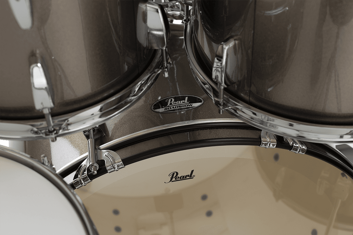 Pearl Roadshow Stage 22 + B-50 + Ride 20 Solar Bronze Metallic - Bronze Metallic - Akustik Schlagzeug Rock - Variation 4