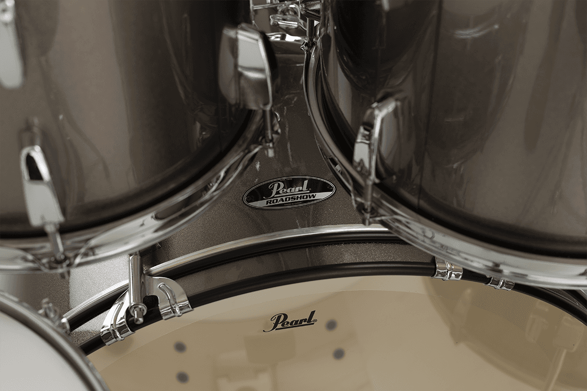 Pearl Rock 22 5 Futs + Pack Sabian Solar - Bronze Metallic - Akustik Schlagzeug Rock - Variation 1