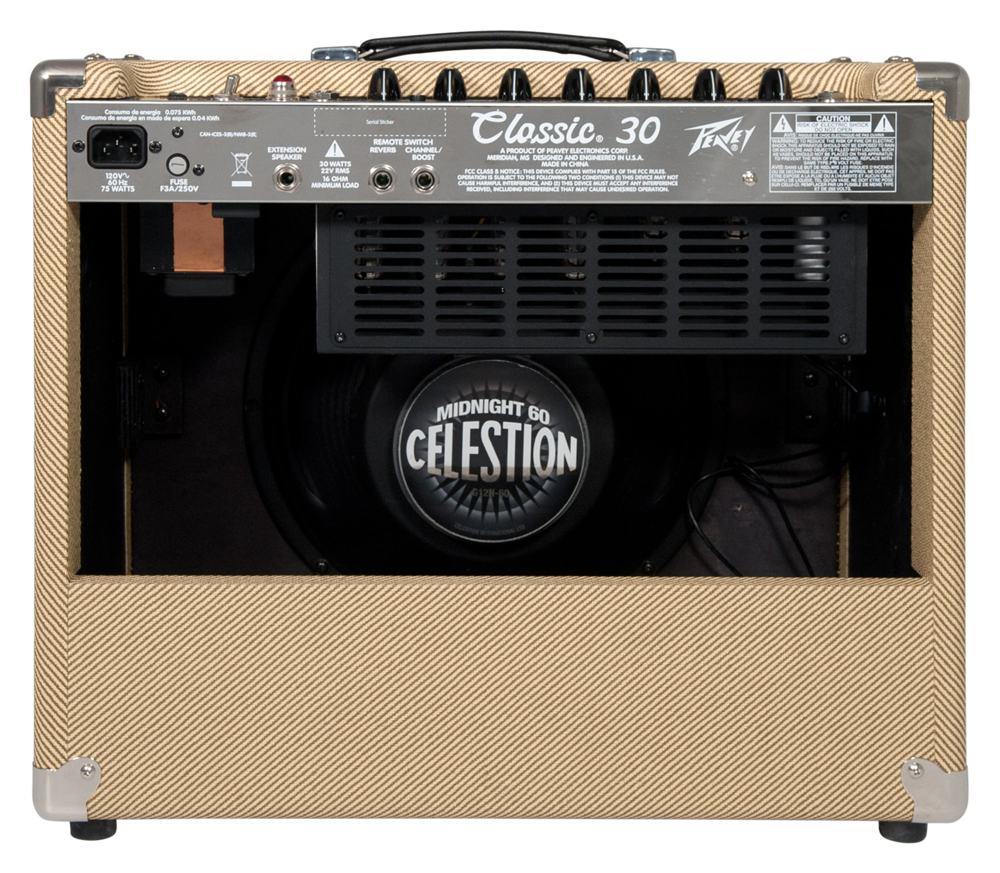 Peavey Classic 30 112 30w 1x12 Tweed - Combo für E-Gitarre - Variation 1