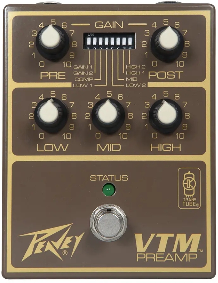 Peavey Vtm Preamp Legacy - Overdrive/Distortion/Fuzz Effektpedal - Main picture