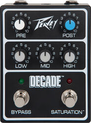 Overdrive/distortion/fuzz effektpedal Peavey Legacy Decade Preamp