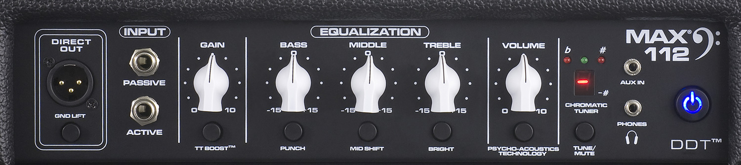 Peavey Max 112 200w 1x12 Black - Bass Combo - Variation 2