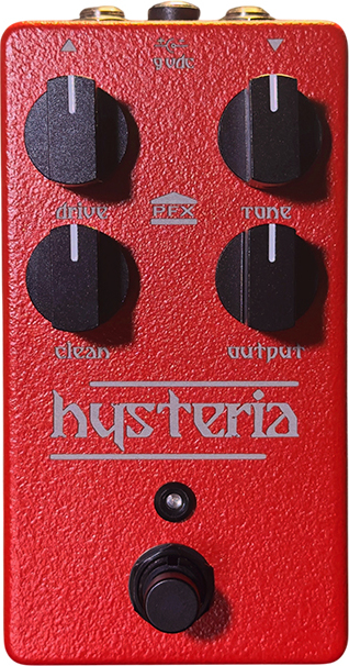 Pfx Circuits Hysteria Bass Distortion Fuzz - Overdrive/Distortion/Fuzz Effektpedal - Main picture