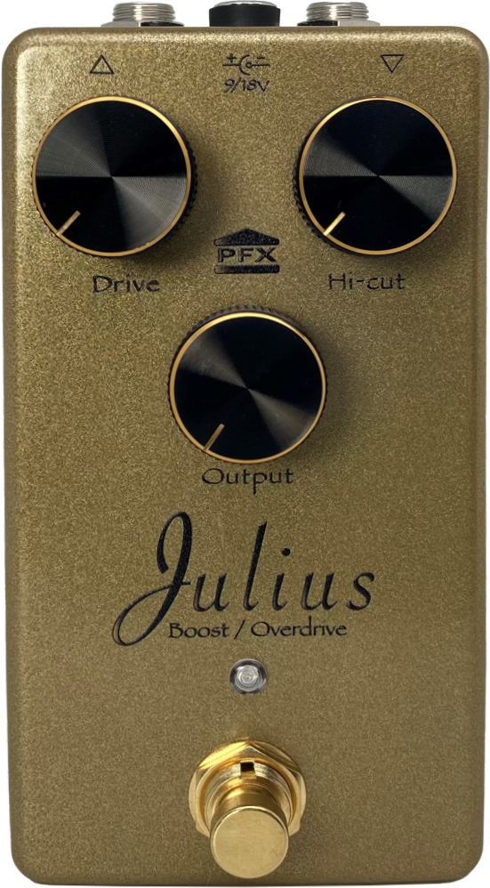 Pfx Circuits Julius Boost Overdrive - Overdrive/Distortion/Fuzz Effektpedal - Main picture