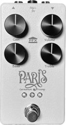 Overdrive/distortion/fuzz effektpedal Pfx circuits Paris Germanium Preamp