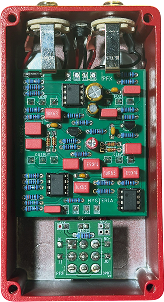 Pfx Circuits Hysteria Bass Distortion Fuzz - Overdrive/Distortion/Fuzz Effektpedal - Variation 3