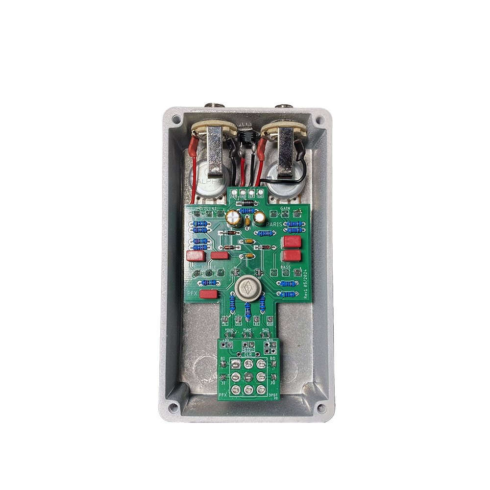 Pfx Circuits Paris Germanium Preamp - Overdrive/Distortion/Fuzz Effektpedal - Variation 3