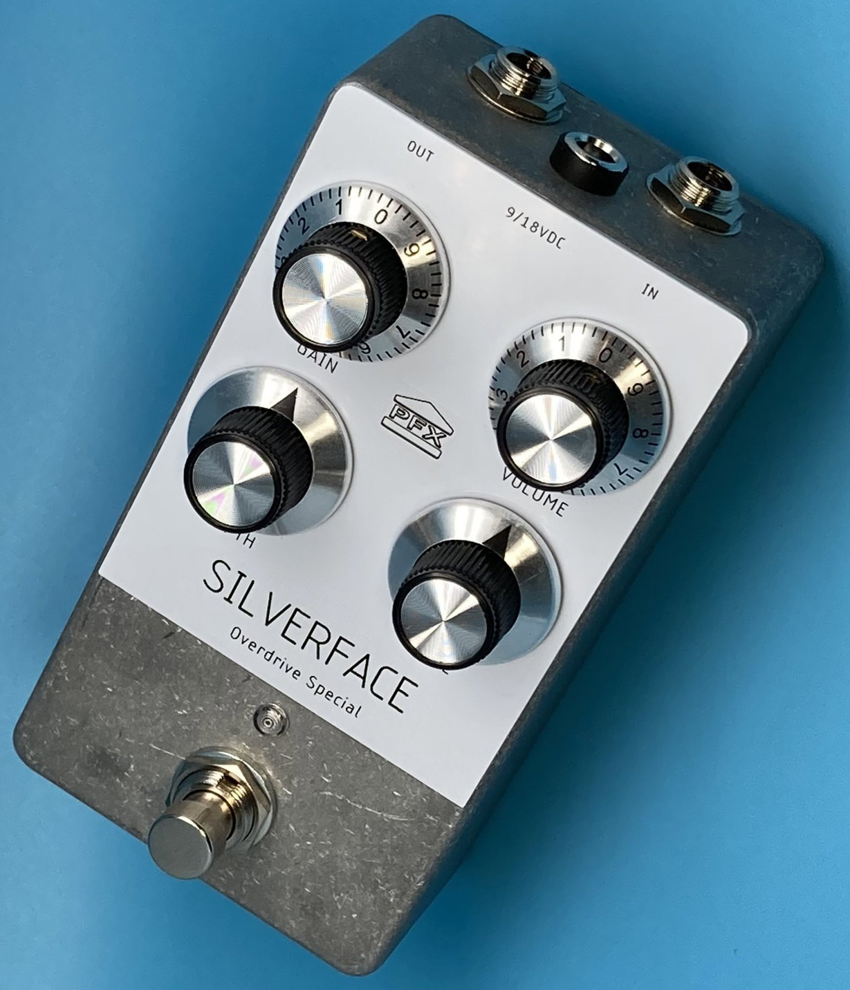 Pfx Circuits Silverface Overdrive Special Ltd - Overdrive/Distortion/Fuzz Effektpedal - Variation 1