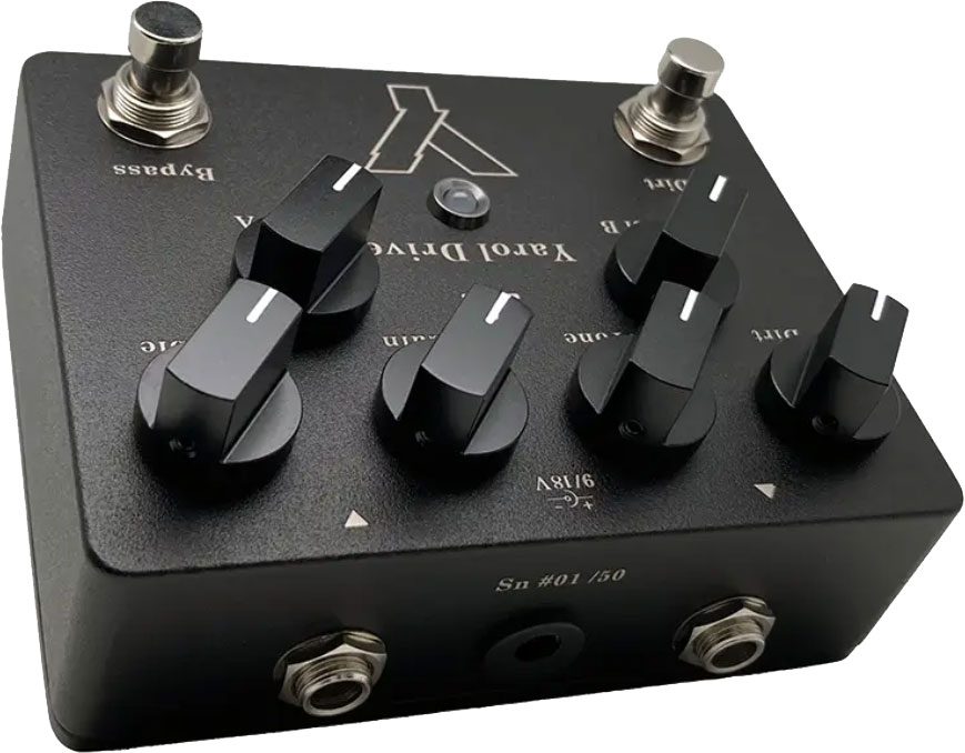 Pfx Circuits Yarol Drive Ltd Signature - Overdrive/Distortion/Fuzz Effektpedal - Variation 2