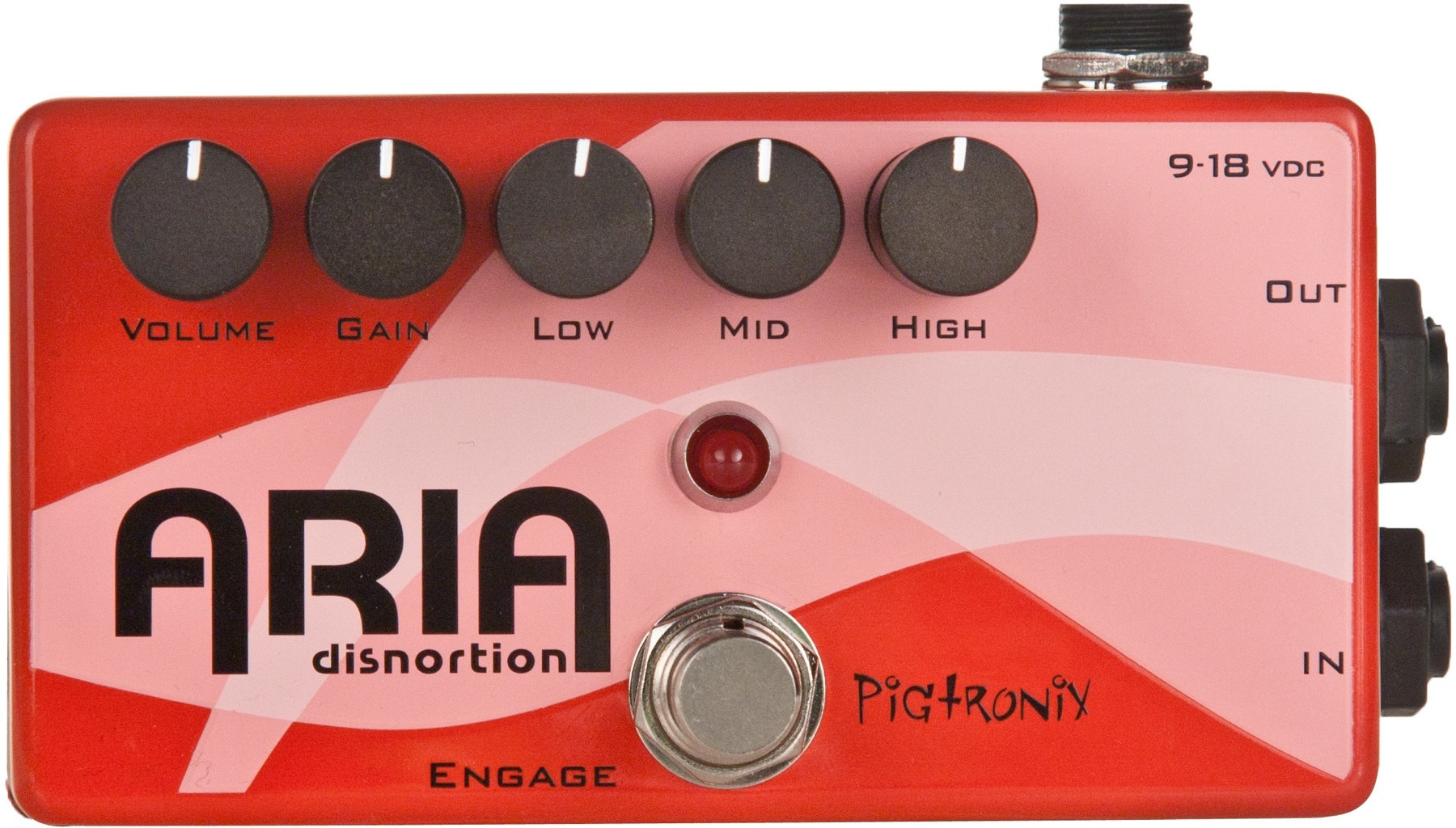 Pigtronix Aria Overdrive - Overdrive/Distortion/Fuzz Effektpedal - Main picture
