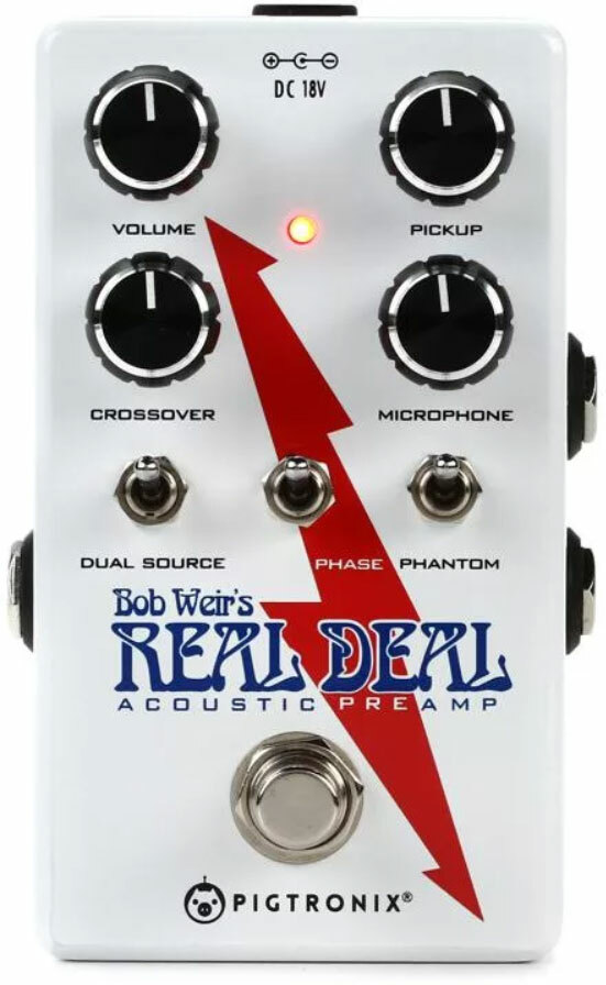 Pigtronix Bob Weir’s Real Deal Acoustic Preamp - Akustiskgitarre PreAmp - Main picture