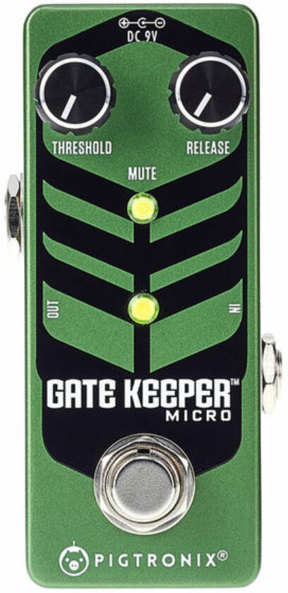 Pigtronix Gate Keeper Micro - Kompressor/Sustain/Noise gate Effektpedal - Main picture