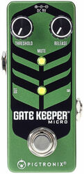 Kompressor/sustain/noise gate effektpedal Pigtronix Gate keeper Micro