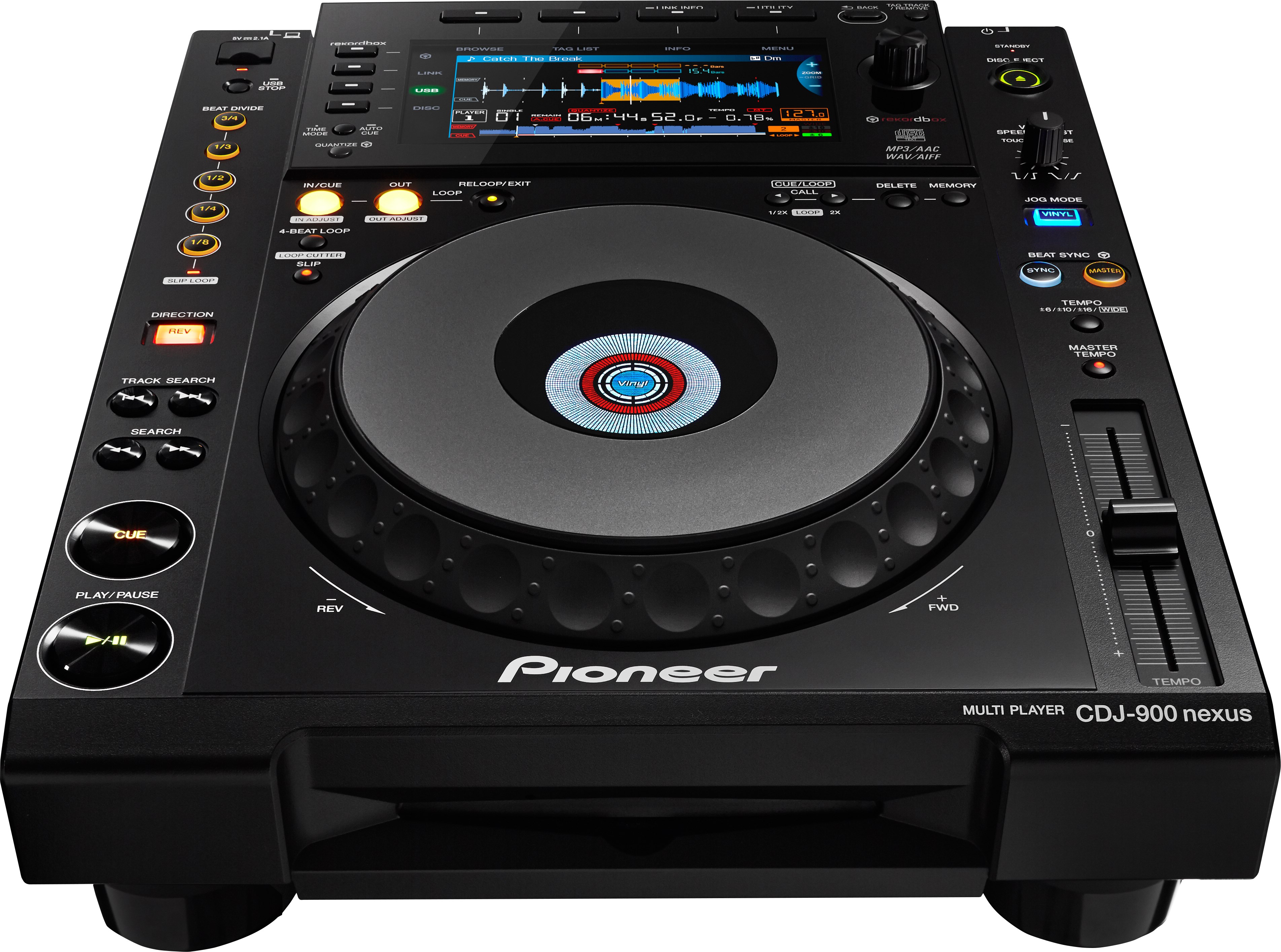 Pioneer Dj Cdj-900nxs - MP3 & CD Plattenspieler - Variation 1