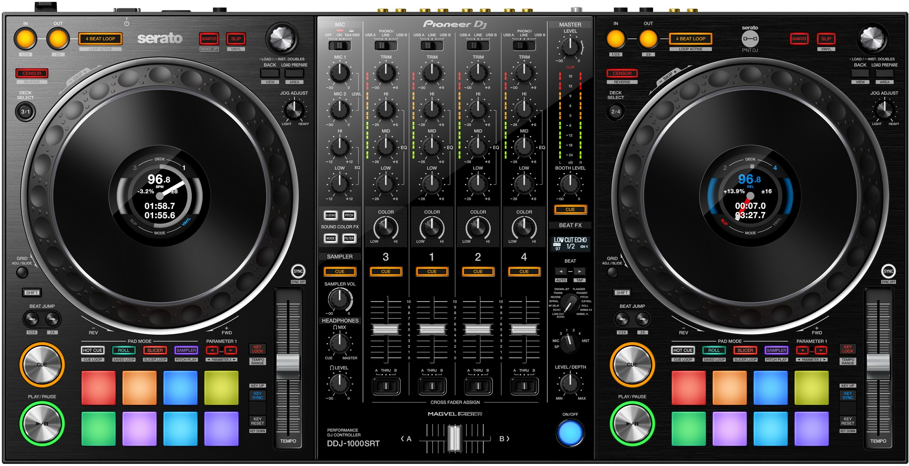 Pioneer Dj Ddj-1000srt - USB DJ-Controller - Main picture