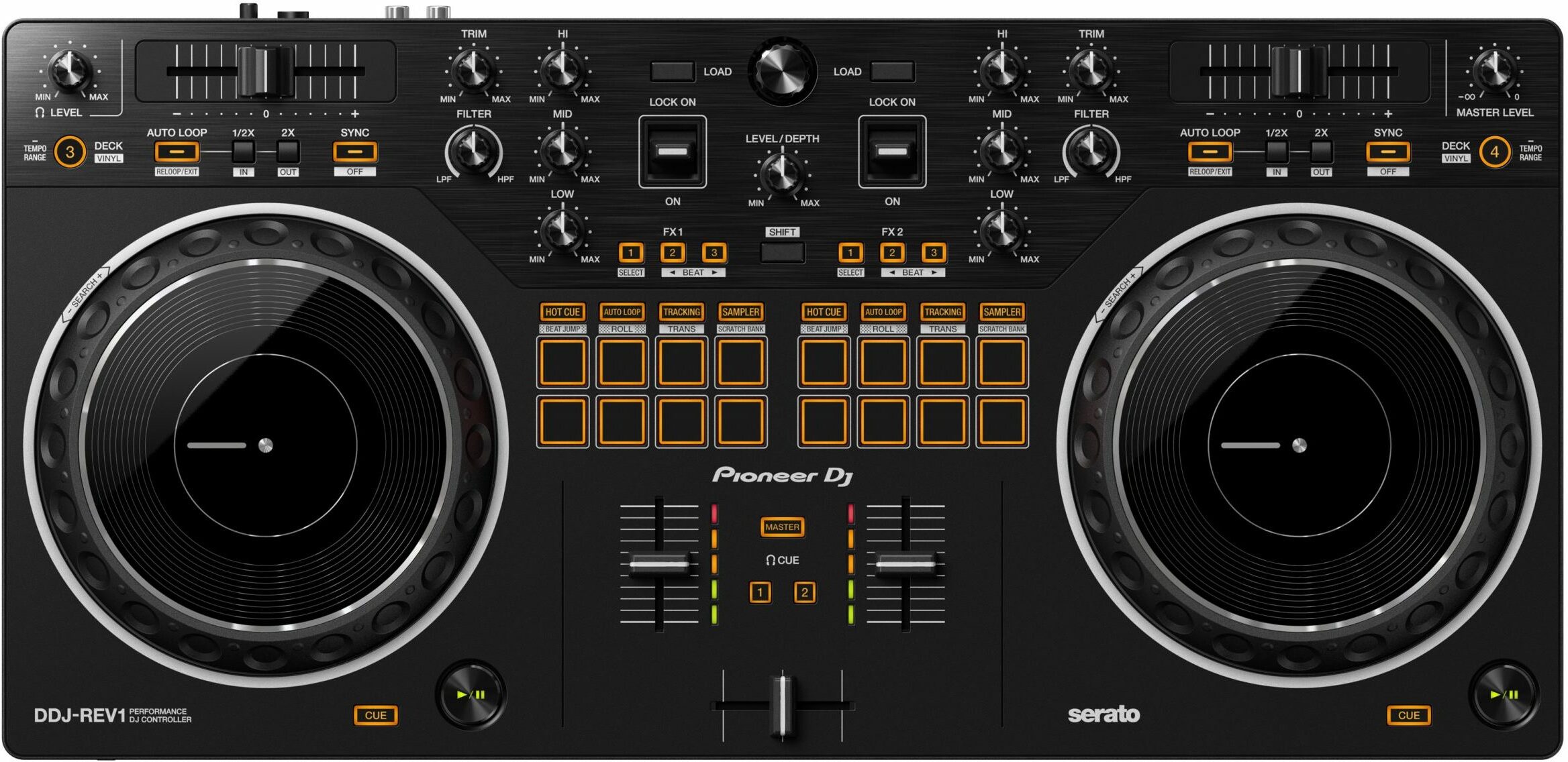 Pioneer Dj Ddj-rev1 - USB DJ-Controller - Main picture