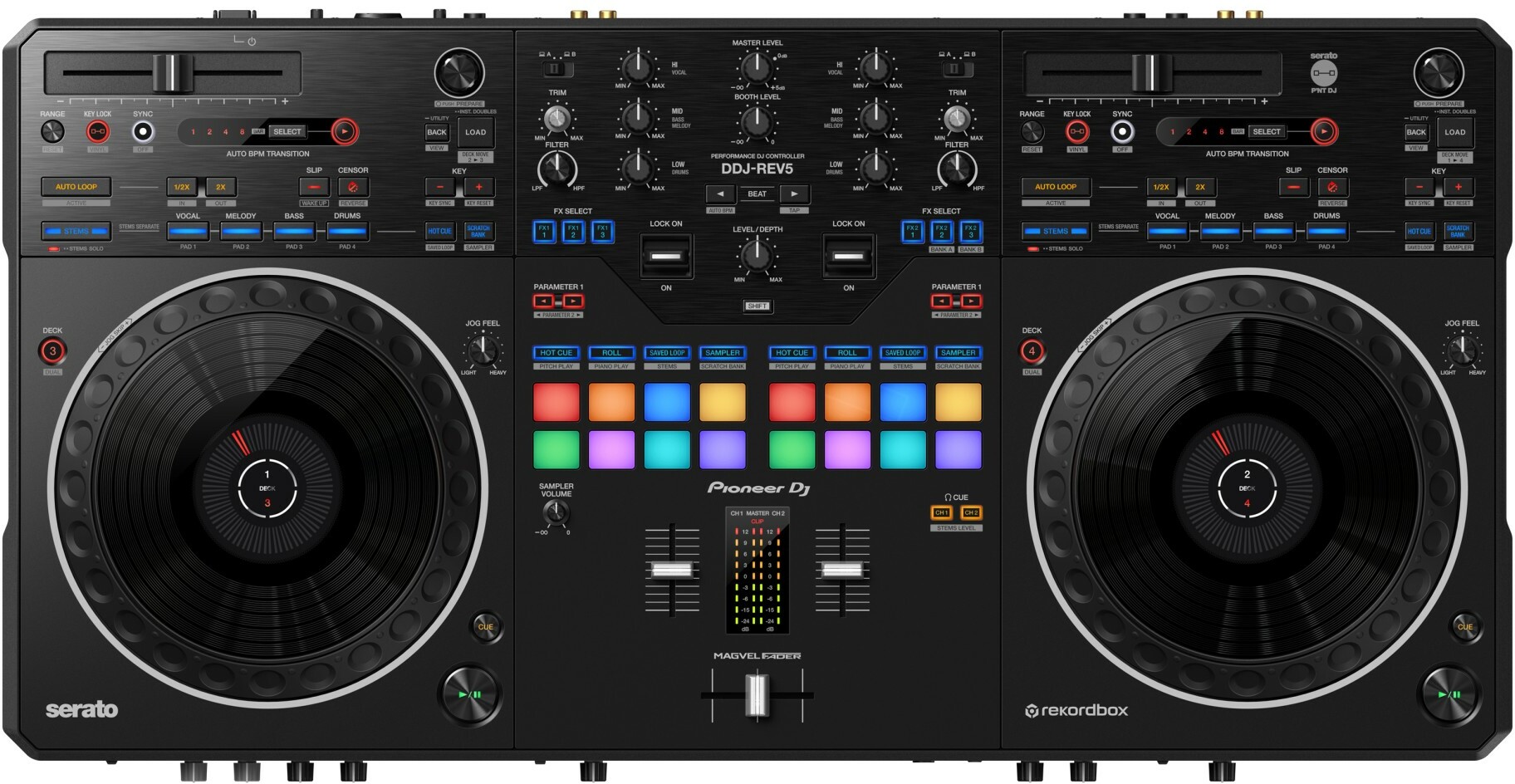 Pioneer Dj Ddj-rev5 - USB DJ-Controller - Main picture