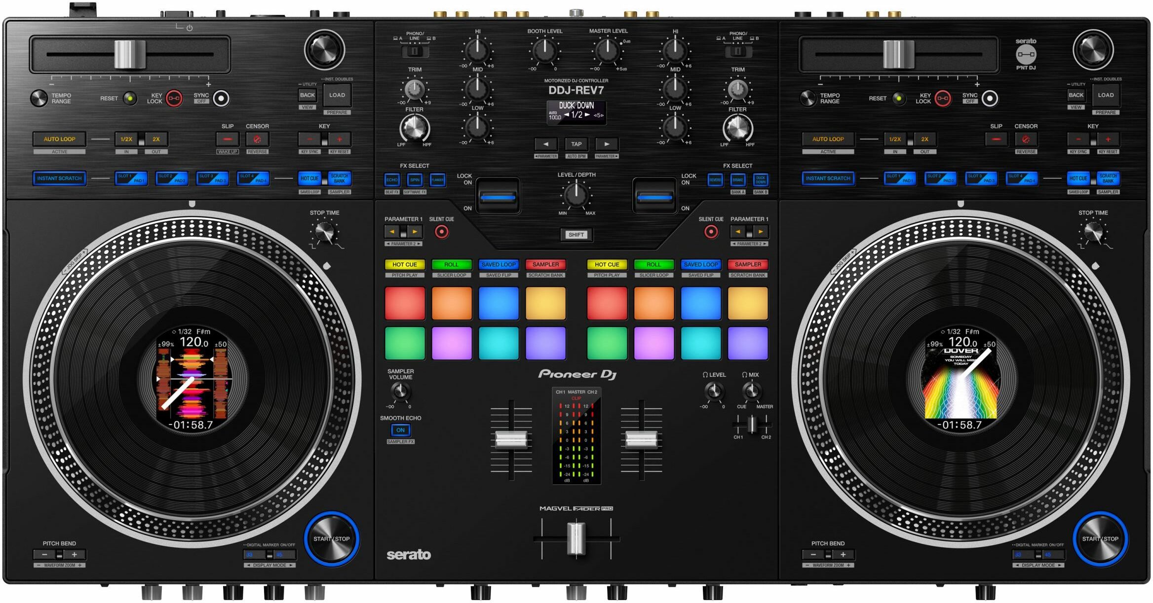 Pioneer Dj Ddj-rev7 - USB DJ-Controller - Main picture