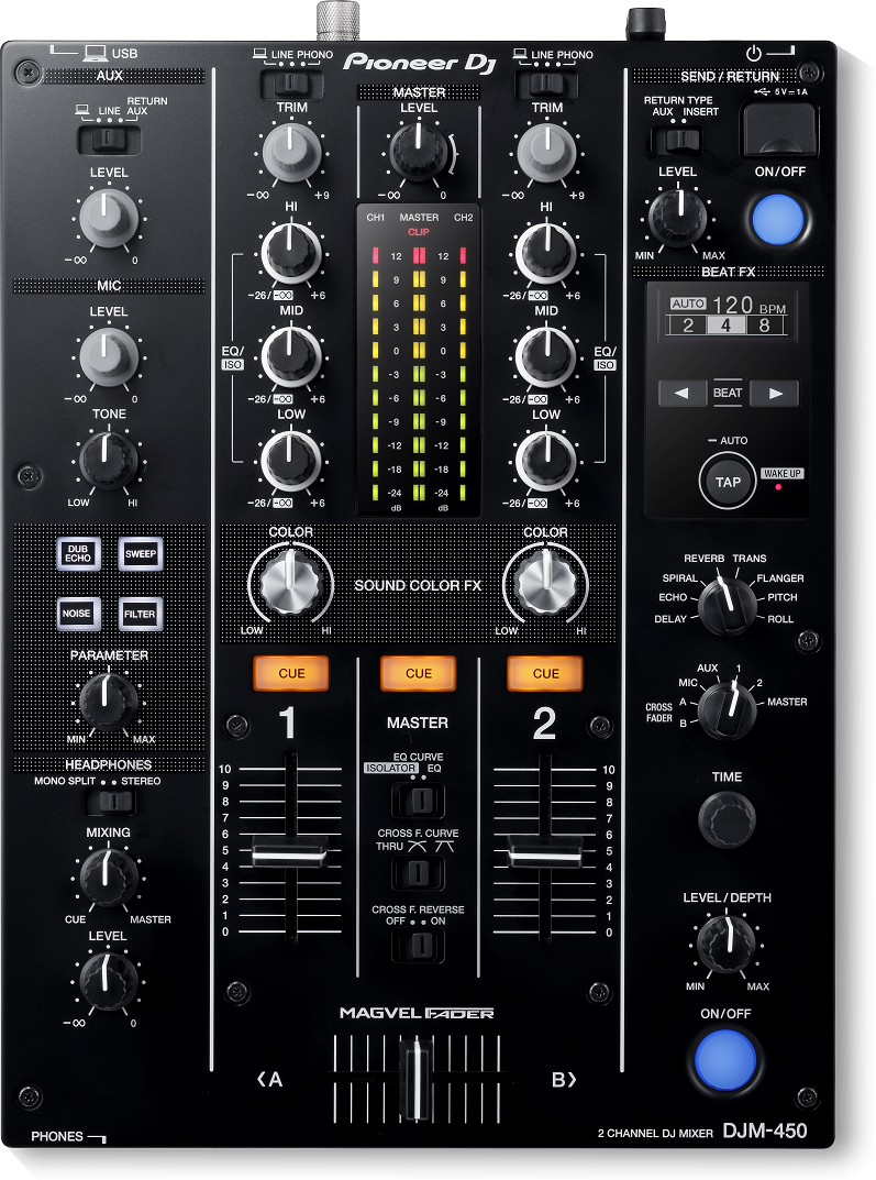 Pioneer Dj Djm-450 - DJ-Mixer - Main picture