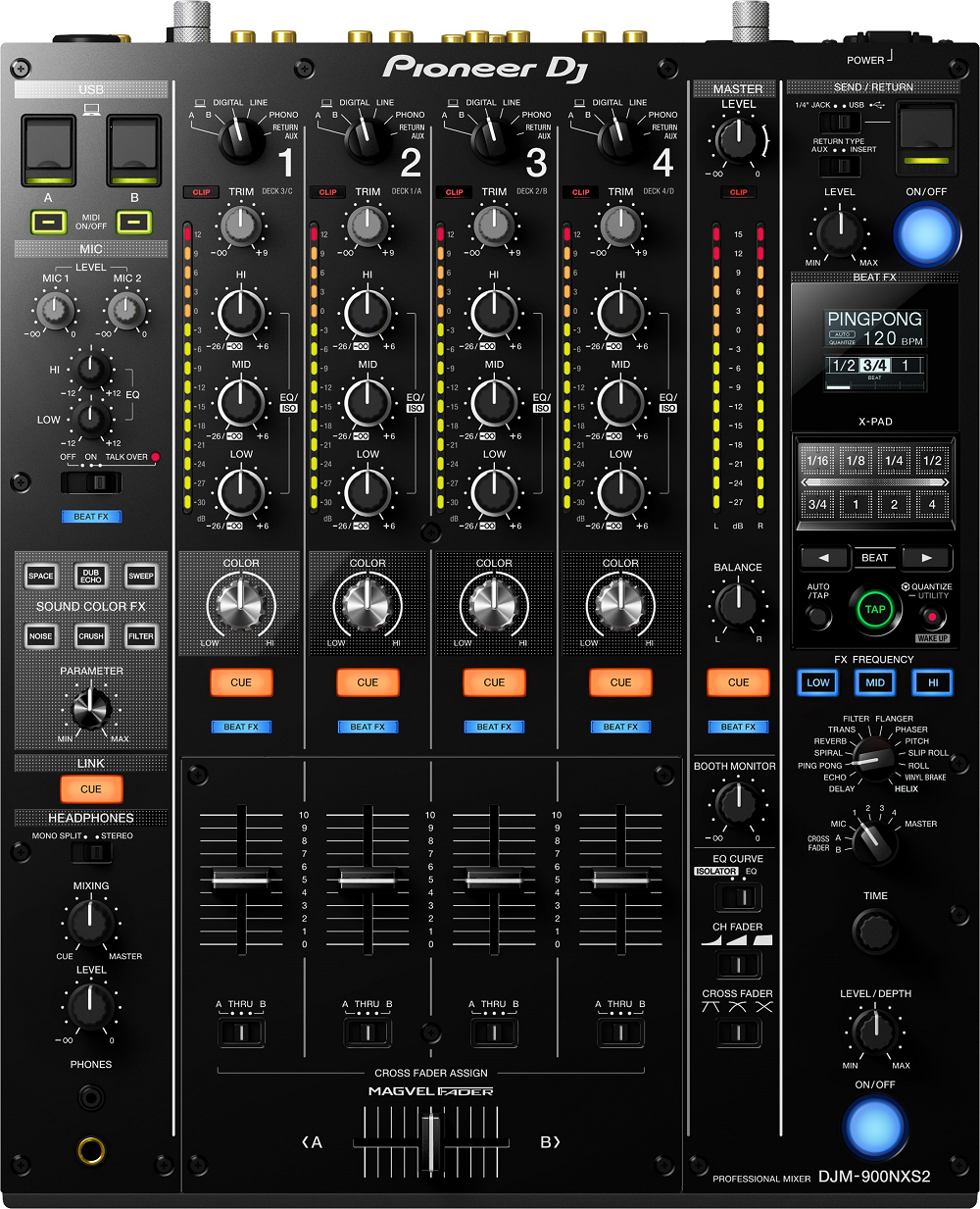 Pioneer Dj Djm-900nxs2 - DJ-Mixer - Main picture