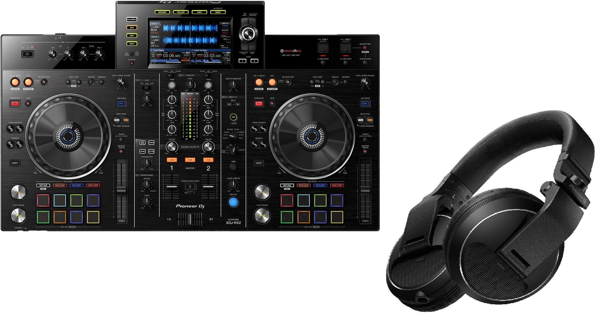 Pioneer Dj Xdj Rx2 + Hdj-x5-k Black - Other - Main picture