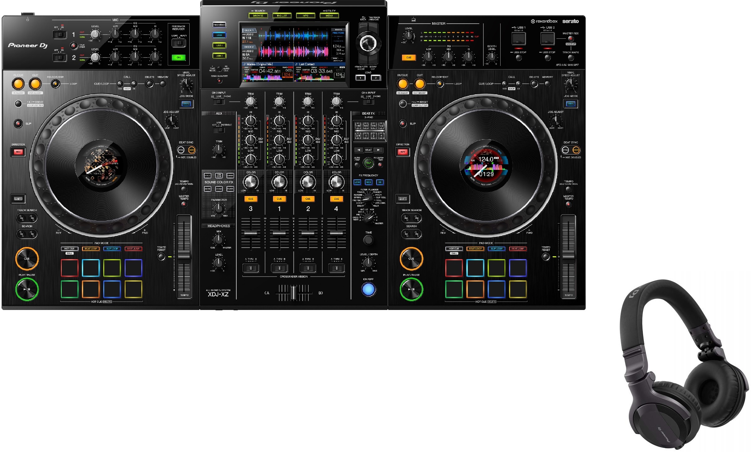 Pioneer dj XDJ-XZ + casque HDJ-CUE1 Full dj set