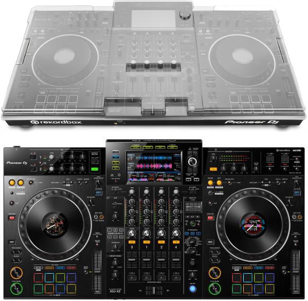 Pioneer dj XDJ-XZ + Decksaver XDJ XZ Cover Case/flight/decksaver