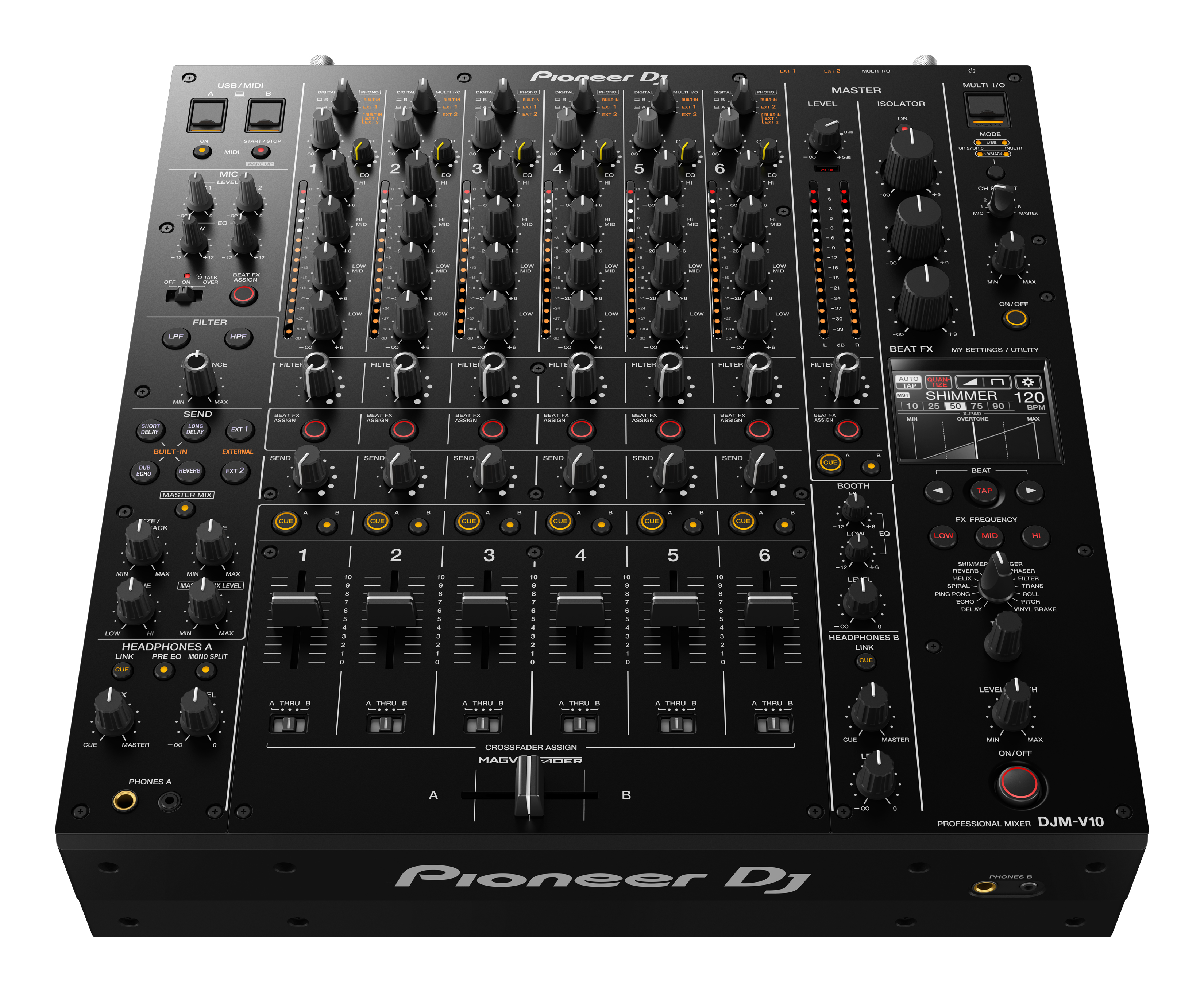Pioneer Dj Djm-v10 - DJ-Mixer - Variation 3