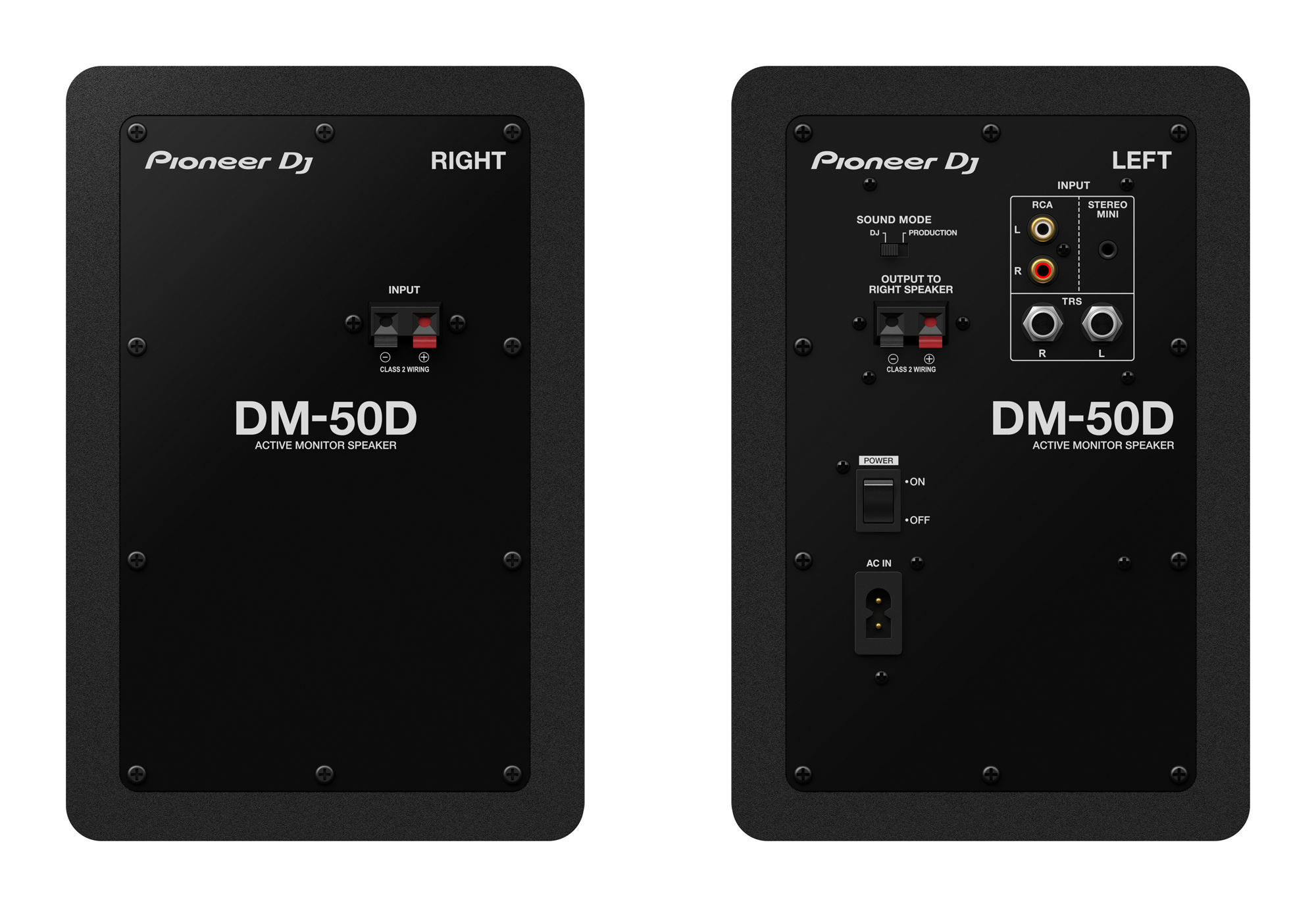 Pioneer Dj Dm-50d - La Paire - Aktive studio monitor - Variation 1